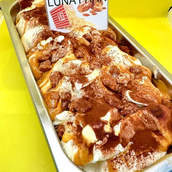 pop corn con mandorle e caramello