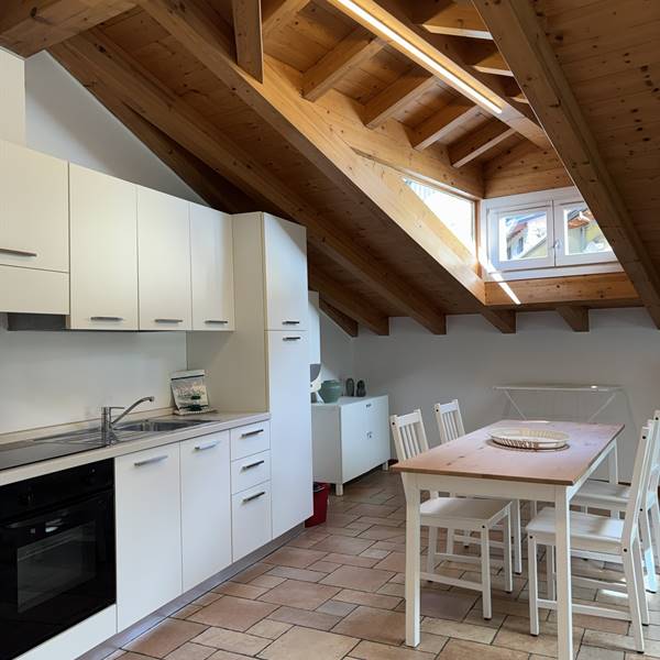 Appartamento River Street Apartaments - Cucina soggiorno