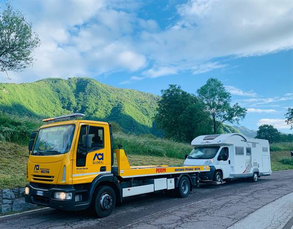 Soccorso camper in Valle di Ledro