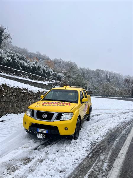 Interventi veloci sulla neve con il nostra pick-up