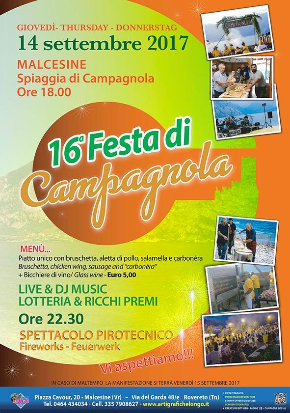 16° FESTA DI CAMPAGNOLA - CAMPAGNOLA FESTA 