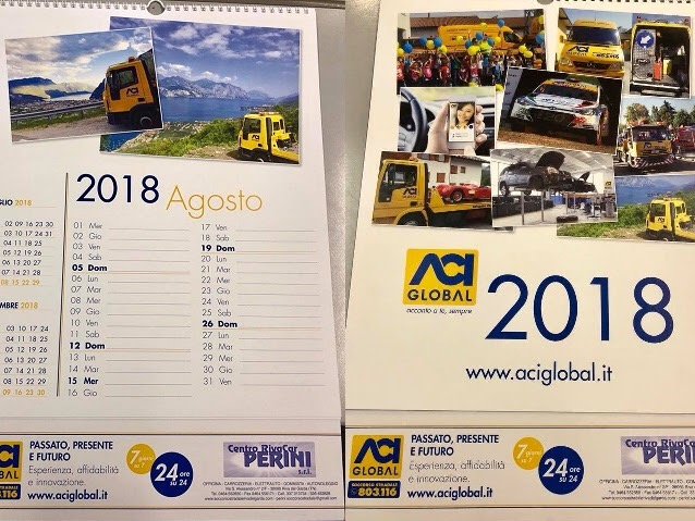 Calendario 2018 Aci Global - Centro RivaCar Perini s.r.l.