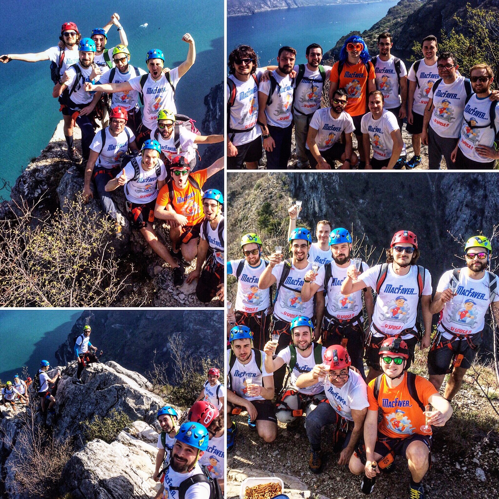 Addio Al Celibato A Picco Sul Lago Di Garda Addio Al Celibato A Picco Sul Lago Di Garda