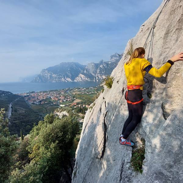 Climbing in Autunno - Belvedere 