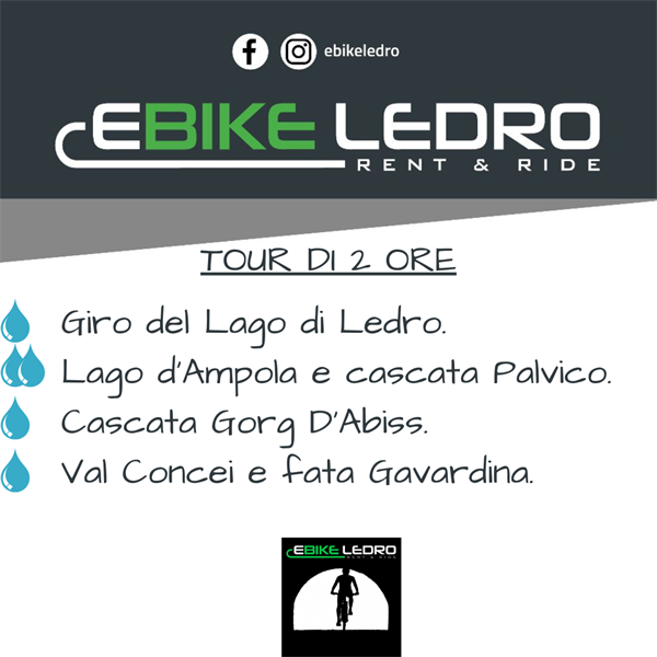 Noleggio E-bike Val di Ledro - Trentino 