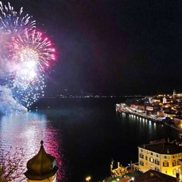 Fireworks in Limone