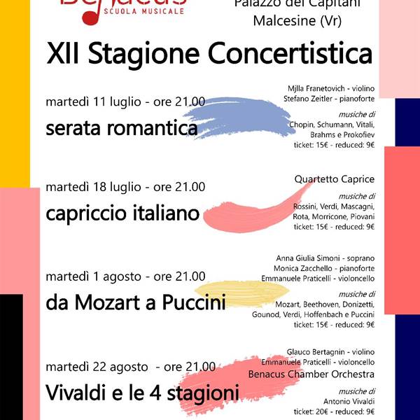 Benacus - Stagione Concertistica