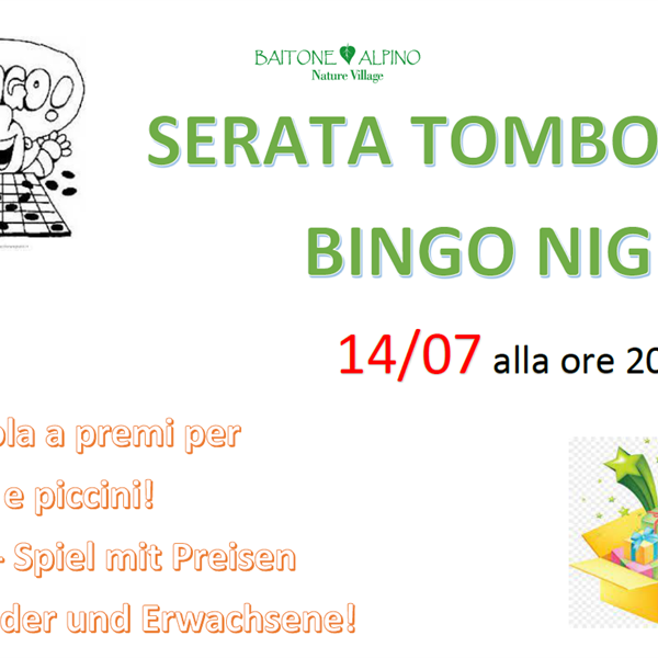 Serata tombola!