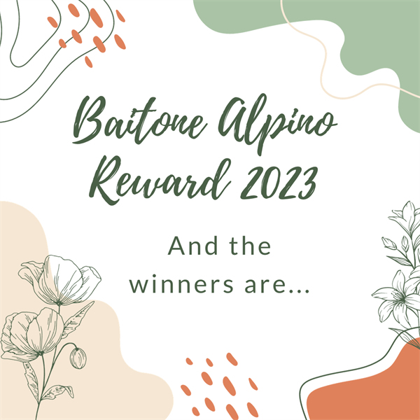 Gewinner Baitone Alpino Reward 2023