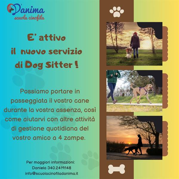 Dog Sitter e non solo!